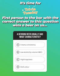 Next time you're looking for an interesting and relatable trivia questions category, pick and. The Chamberlain The Race Is On We Open At 4pm Come Claim Your Free Beer Facebook