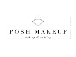 posh makeup logo by ga huy on dribbble