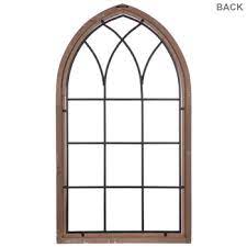 Cathedral Window Wood Wall Decor