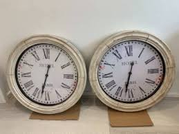 Two Extra Large Wall Clocks 72 5 Cm X