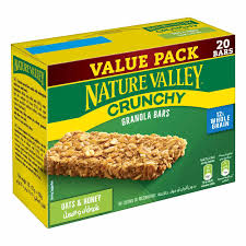 honey crunchy granola bars 21g