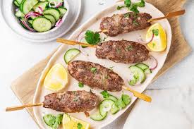 juicy lula kebabs baked in the oven