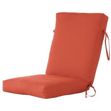 outdoor high back chair cushion