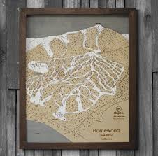 homewood mountain ski trail map 3d