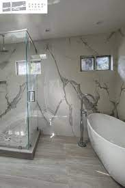 Bathroom Using Porcelain Slabs