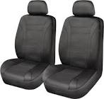 Wetsuit Low Back Front Seat Protectors, Black, 2-pc AutoTrends