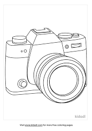 Free coloring sheets to print and download. Camera Coloring Pages Free At Home Coloring Pages Kidadl