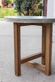 Diy Outdoor Concrete Table Pottery