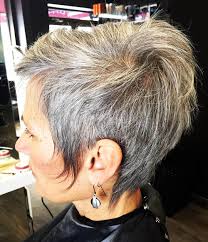 Yellowing and bleaching of grey hair caused by photo. 65 Gorgeous Hairstyles For Gray Hair