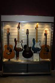 My Guitar Display Cabinet Created From