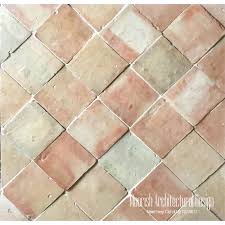 4 x 4 moroccan terracotta tiles