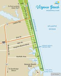 virginia beach boardwalk map virginia