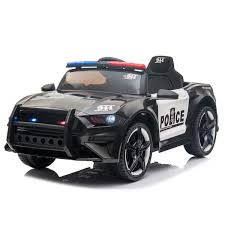 winado 12 volt kids ride on police car