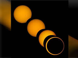 Gerhana matahari berlaku apabila bulan melalui antara bumi dan matahari, dengan itu sepenuhnya atau sebahagiannya mengaburkan imej matahari untuk penonton di bumi. Gerhana Matahari Cincin Khamis Ini