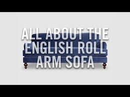 What Is A Roll Arm Sofa English Rolled