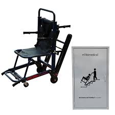 The evac+chair® is the original emergency evacuation chair. Mobi Evac Chair With Cabinet Medical Stretchers Ambulance Stretchers Mobi Medical Supply