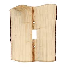 Rustic Switch Plates Rustic Edge Blued Pine Single Switch Plate
