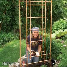 Diy Copper Trellis For Your Garden