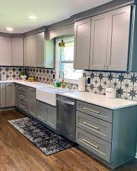 42 chic grey kitchen cabinets ideas to