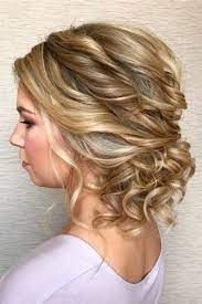 A mesh, side wind, stuck twists and ringlets what more would you be. Wedding Guest Hairstyles 42 The Most Beautiful Ideas Easy Wedding Guest Hairstyles Short Hair Updo Wedding Guest Hairstyles