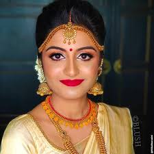 south indian makeup look
