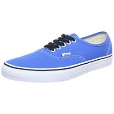 Vans Unisex Authentic Shoes In French Blu