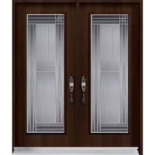 Wood Glass Panel Doors