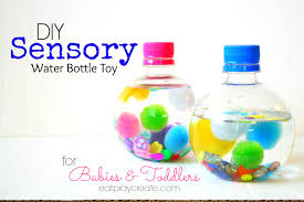 sensory water bottle toy a tutorial