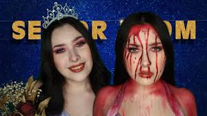carrie halloween makeup tutorial