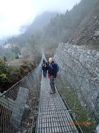Suspension bridge - Picture of Simrik Real Nepal Treks & Expeditions,  Kathmandu - Tripadvisor