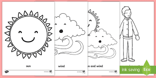 Cute christmas angel coloring pages for preschoolers. Wind And Sun Colouring Pages Solar Colouring Sheets