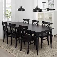 Dining room table sets are a fast way to make a dining room look perfectly pulled together. Ingatorp Extendable Table Black Length 61 Ikea In 2021 Dining Table Black Ikea Dining Table Black Dining Room Table