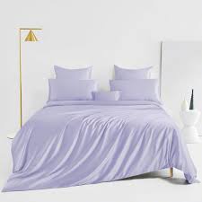 Lavender Silk Bed Linen And Sheet Sets