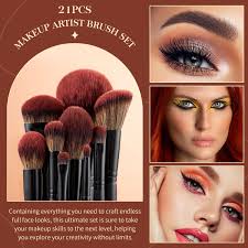 jessup makeup brushes set 21pcs face