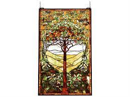 Meyda Tree Of Life Stained Glass Window