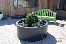 Large Round Outdoor Planter Passion