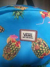 original vans backpack pineapple skull