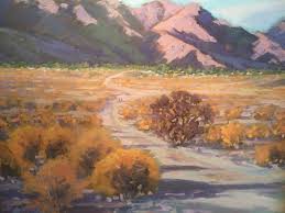 Desert Gold 24x30 Desert Oil Painting