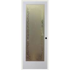 Prehung Interior Doors Frosted Glass