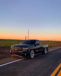 black dropped truck golden