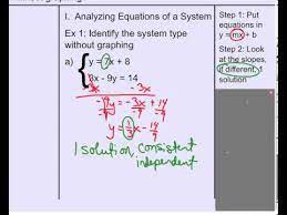 classify system without graphing you