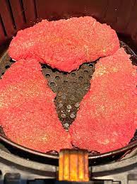 air fryer cube steak recipe melanie cooks
