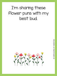 flower puns that will make your daisy