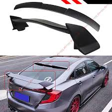 The honda civic is among the most recommendable small cars you can buy. For 2016 2021 Honda Civic 4dr Type R Style Trunk Wing Rear Window Roof Spoiler Ebay