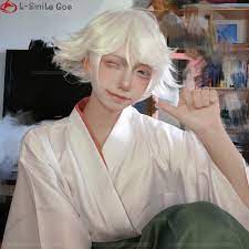 Anime Kamisama Kiss Mizuki Cosplay Wig Hajimemashita Love Mizuki Wigs Short  White Heat Resistant Hair Halloween Wigs + Wig Cap