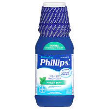 phillips milk of magnesia sugar free