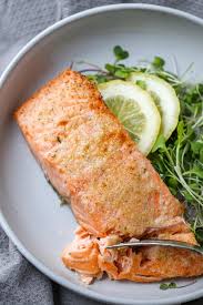 perfect air fryer salmon with video