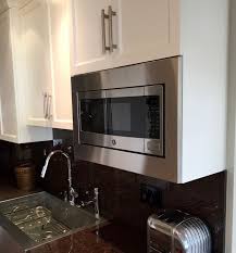 To free up the area, install your microwave inside a cabinet or under a counter. Trimkits Usa