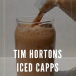 tim hortons iced capps recipe