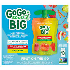 save on gogo squeez big fruit on the go